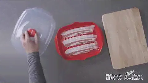 Контейнер для приготовления бекона в СВЧ Sistema "Microwave"