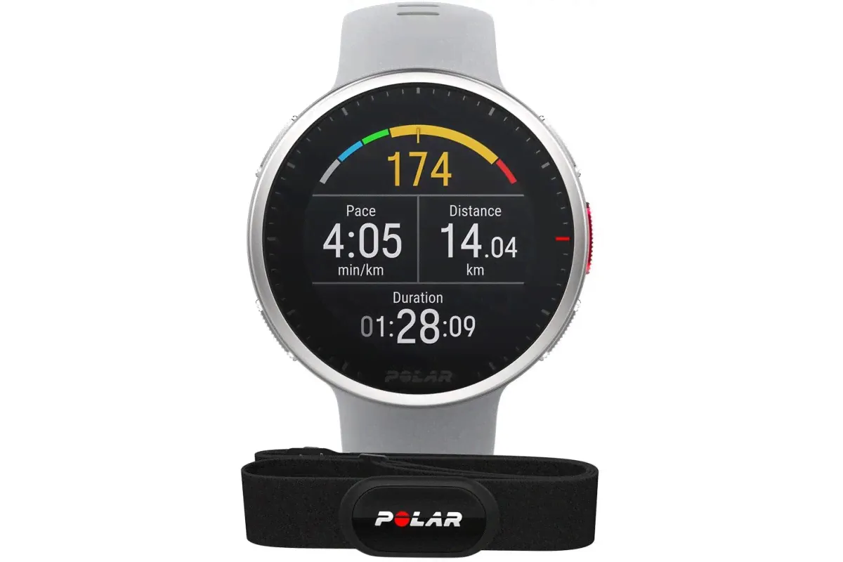Смарт-часы Polar Vantage V2 белые + Polar H10